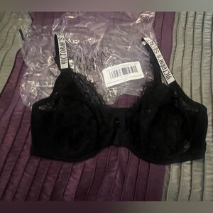 Victoria's Secret Elegant Bra -42DDD - NWT- Black or Red